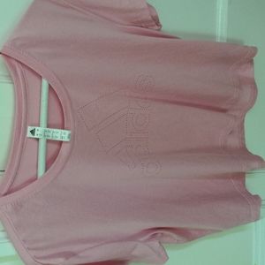 Adidas Girls Cropped T-shirt